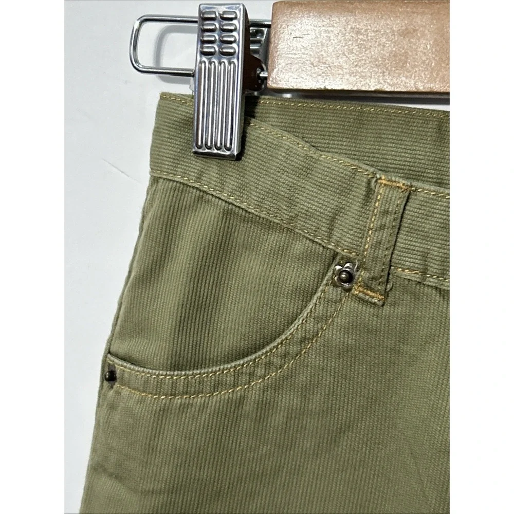 Gymboree Bonjour Provence Cropped Pants Olive Green Sequins‎ & Embroidered Sz 8